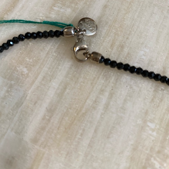 Ziegfeld Black Spinel 20” Necklace - Picture 3 of 13